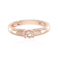 Morganite Silver Ring