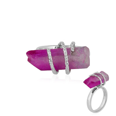 Bi Colour Quartz Silver Ring (MONOSONO COLLECTION)