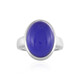 Blue Chalcedony Silver Ring