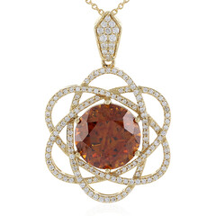 18K Sphalerite Gold Necklace (AMAYANI)