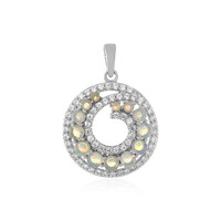 Welo Opal Silver Pendant