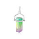 Bi Colour Quartz Silver Pendant (MONOSONO COLLECTION)