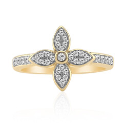 9K SI1 (G) Diamond Gold Ring