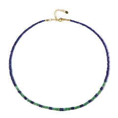 Zambian Emerald Silver Necklace