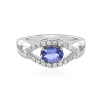 Tanzanite Silver Ring