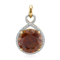 9K Spanish Sphalerite Gold Pendant