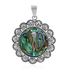 Abalone Shell Silver Pendant (Art of Nature)