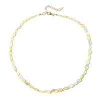 Welo Opal Silver Necklace