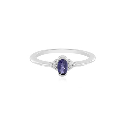 Iolite Silver Ring