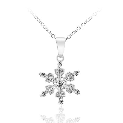 Zircon Silver Necklace