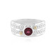 Rhodolite Silver Ring (Granulieren)