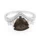 Smoky Quartz Silver Ring