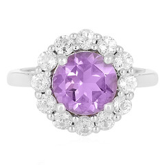 Uruguayan Amethyst Silver Ring