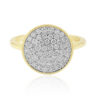 14K SI1 (G) Diamond Gold Ring