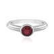 Bemainty Ruby Silver Ring