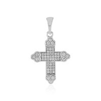 Zircon Silver Pendant