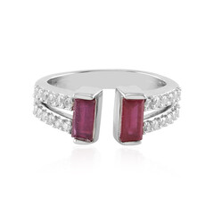 Madagascar Ruby Silver Ring