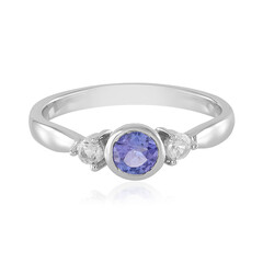 Tanzanite Silver Ring