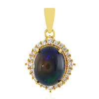 Mezezo Opal Silver Pendant