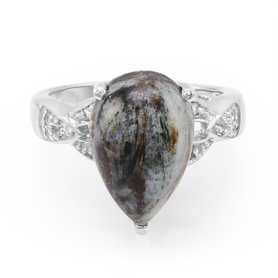 Astrophyllite Silver Ring