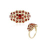 9K Tanzanian Ruby Gold Ring