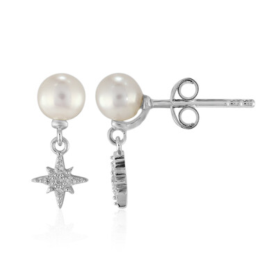 Freshwater pearl Silver Earrings