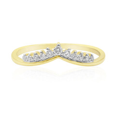 9K SI1 (G) Diamond Gold Ring