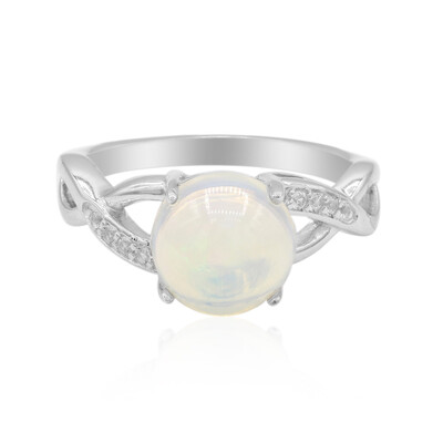 Welo Opal Silver Ring