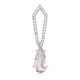 Nigerian Morganite Silver Pendant