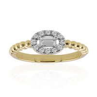 9K SI1 (G) Diamond Gold Ring