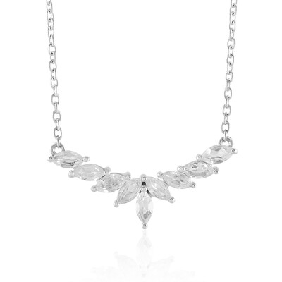 Zircon Silver Necklace