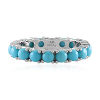 Sleeping Beauty Turquoise Silver Ring