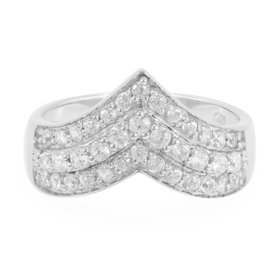 Zircon Silver Ring