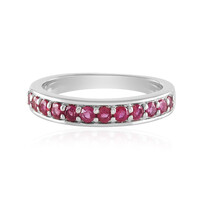 Madagascar Ruby Silver Ring