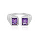 Siberian Amethyst Silver Ring