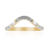 14K IF (D) Diamond Gold Ring