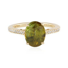 14K Sphene Gold Ring (AMAYANI)