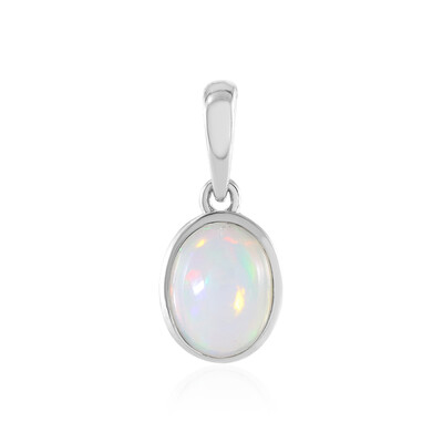 Welo Opal Silver Pendant