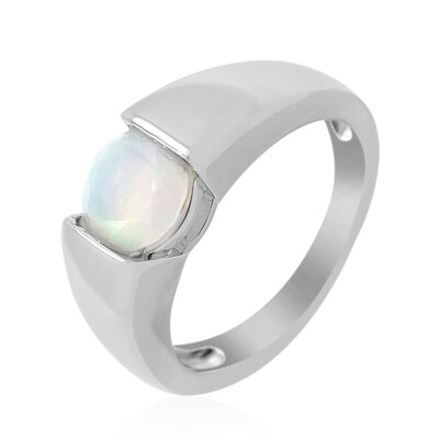 Welo Opal Silver Ring