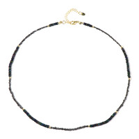 Black Diamond Silver Necklace