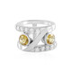 Yellow Beryl Silver Ring (de Melo)