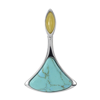 Turquoise Silver Pendant (dagen)