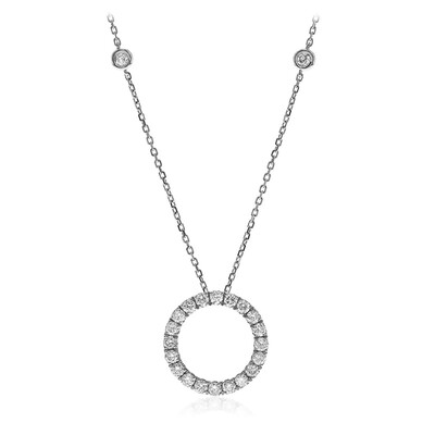 14K SI2 (H) Diamond Gold Necklace (CIRARI)