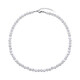 Mother of Pearl Silver Necklace