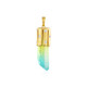 Bi Colour Quartz Silver Pendant (MONOSONO COLLECTION)