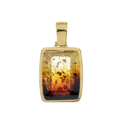 Baltic Amber Silver Pendant (dagen)