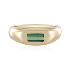 9K Benedito Green Tourmaline Gold Ring (Adela Gold)