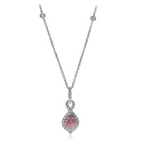 14K I1 Pink Diamond Gold Necklace (CIRARI)