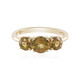 9K Unheated Yellow Tanzanite Gold Ring