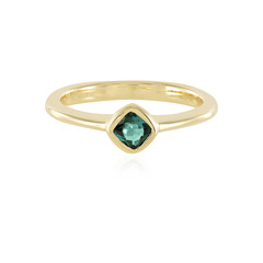 Indicolite Silver Ring(Adela Silber)